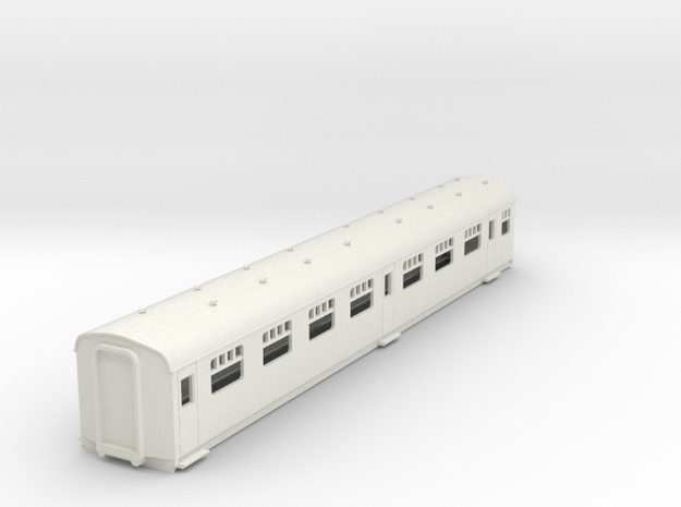 o-87-cl201-Hastings-DEMU-TSOL-trailer-2nd-coach in White Natural Versatile Plastic