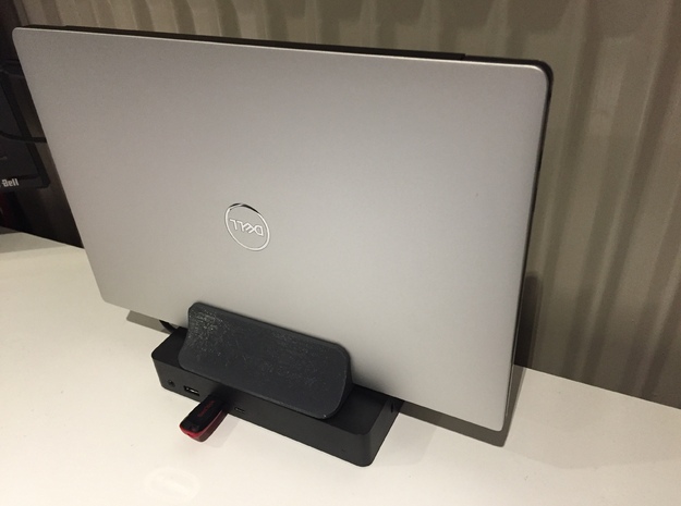 Laptop stand for Dell XPS 13 in Black Natural Versatile Plastic