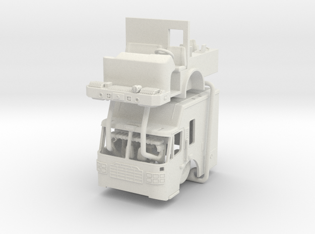 1/87 Palm Beach Ferrara Inferno Command Cab in White Natural Versatile Plastic