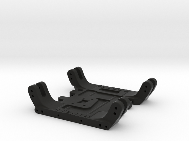 High Clearance Skid for Axial Wraith or Bouncer in Black Natural Versatile Plastic