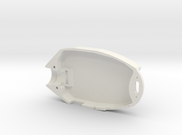 808 #16 lens d Headcase Bottom in White Natural Versatile Plastic