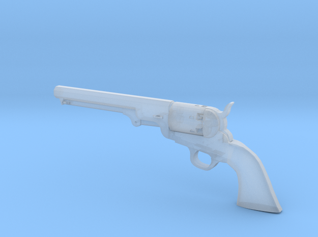 1/18 scale  Colt 1851 Navy Revolver in Tan Fine Detail Plastic