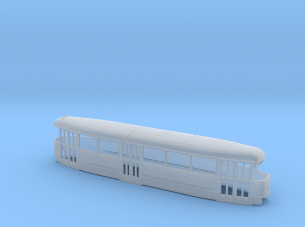 Tatra T1 Pantograph H0 [body] in Smooth Fine Detail Plastic