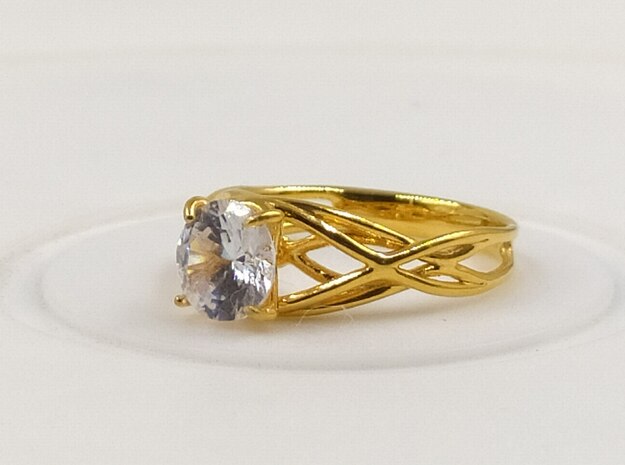 Bliss - Wedding/Engagement ring in 14K Yellow Gold