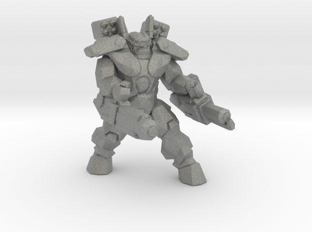 Greater Good Commander Stealth Suit 70mm  in Gray PA12