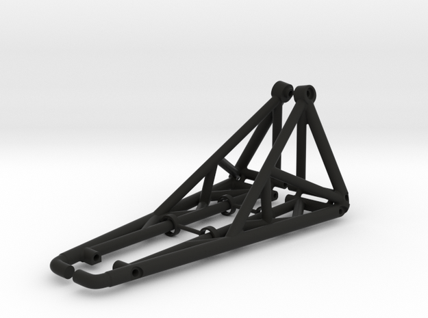 HD Tree Kickers/Sliders/Nerf Bars for Axial Capra in Black Natural Versatile Plastic