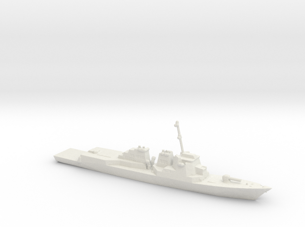 Aegis Missile Ship in White Natural Versatile Plastic
