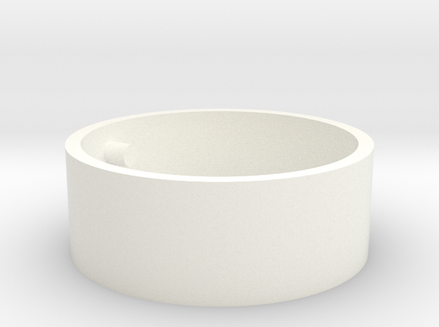 AbraCloudAbra Cap in White Processed Versatile Plastic