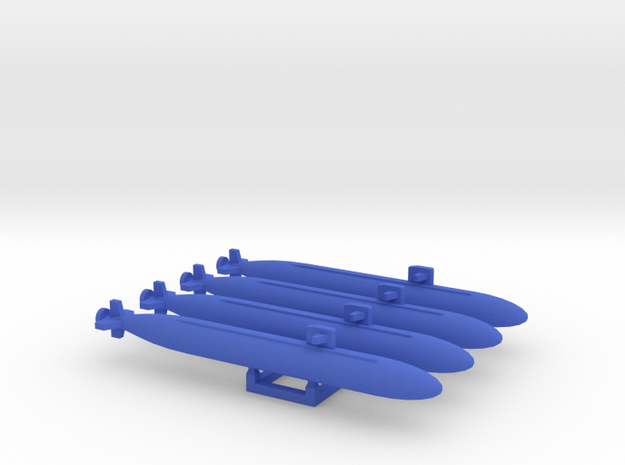 "Unknown" BLUE SUB MARKER set in Blue Processed Versatile Plastic