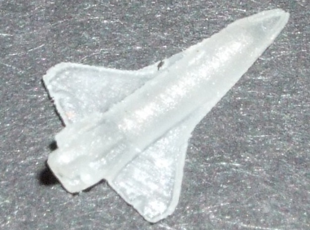 1/350 NASA Space Shuttle Orbiter FUD (3mm Hollowed in Tan Fine Detail Plastic