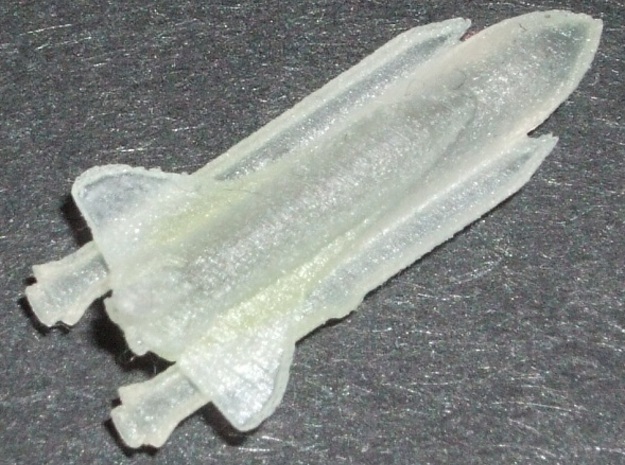 1/1400 NASA Space Shuttle in Tan Fine Detail Plastic