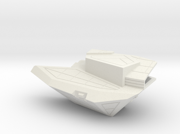 1/1000 Andor Class Right Torpedo Pod in White Natural Versatile Plastic