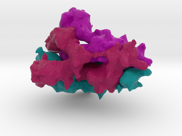 CoVID-19 Spike Glycoprotein in Natural Full Color Sandstone