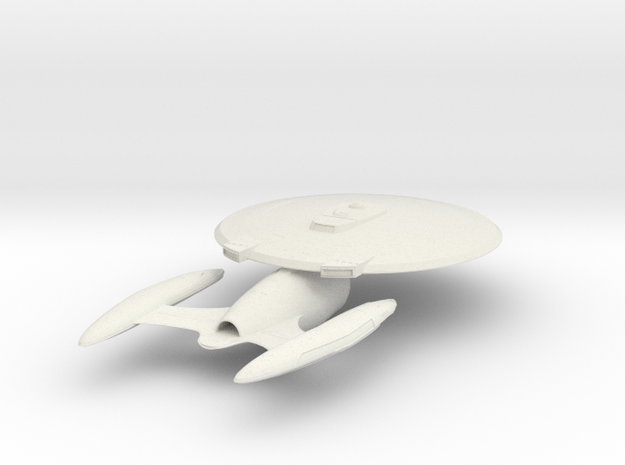 USS Faramir in White Natural Versatile Plastic