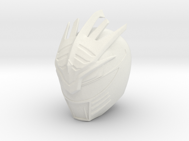 Drakkon Final Form Helmet - FA in White Natural Versatile Plastic