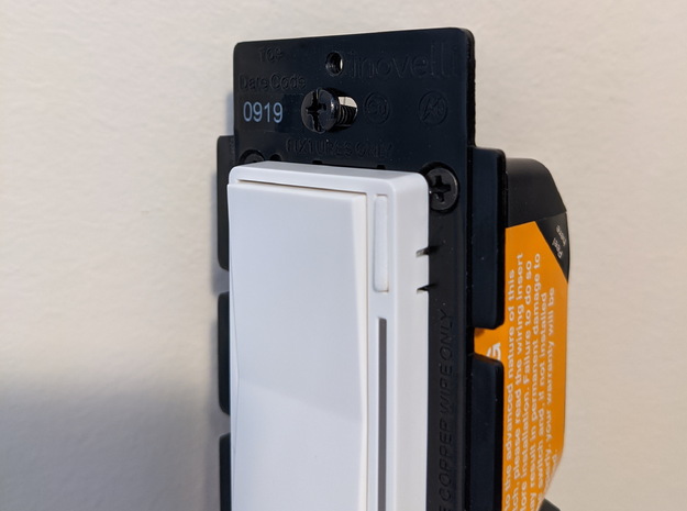 Inovelli Switch Config Button (10-pack) in White Premium Versatile Plastic