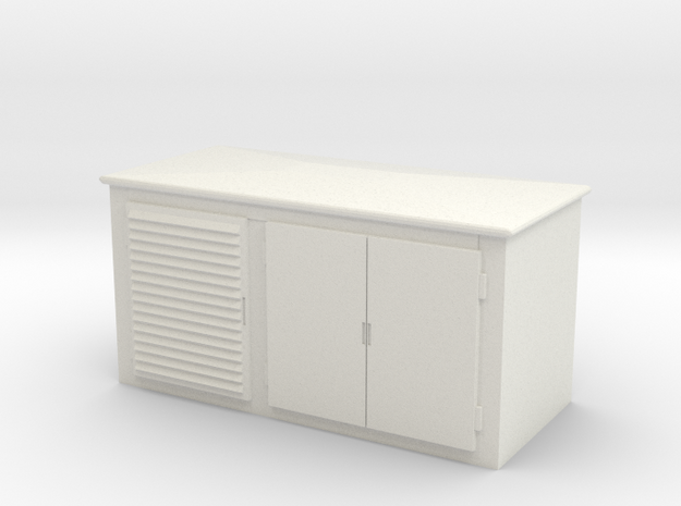 Electrical Cabinet 1/56 in White Natural Versatile Plastic