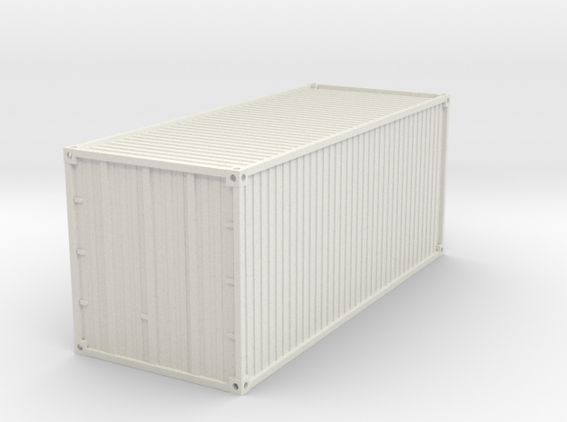 20 feet Container 1/76 in White Natural Versatile Plastic