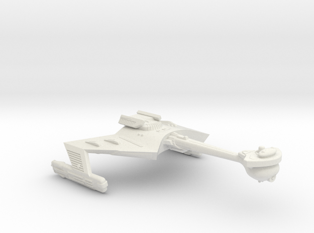 3788 Scale Klingon X-Ship D7XB Battlecruiser WEM in White Natural Versatile Plastic