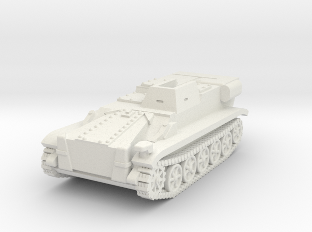 1/144 Borgward IV Ausf.C in White Natural Versatile Plastic
