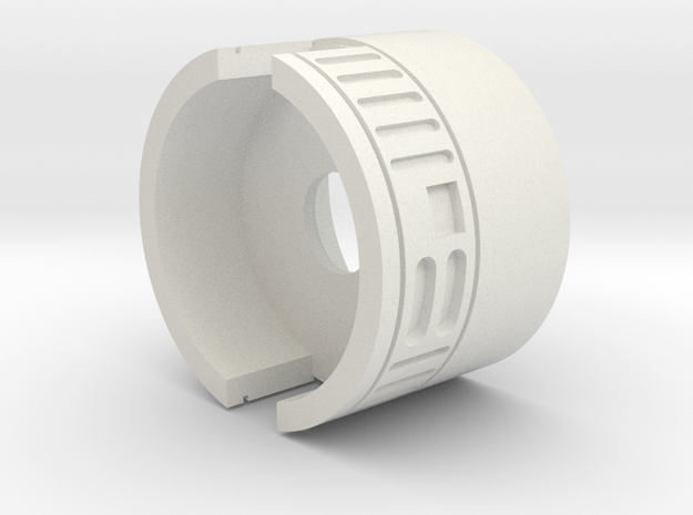 Speaker Pod (28mm WOW) in White Natural Versatile Plastic