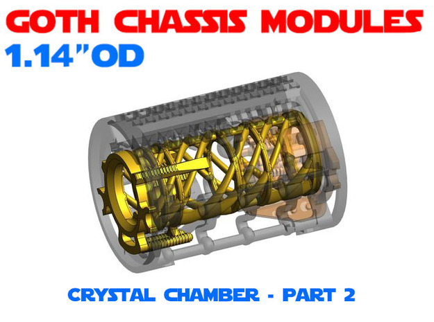 GCM114-CC-03-2 - Crystal Chamber Part2 - insert1 in White Natural Versatile Plastic