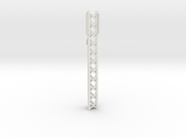 Phone Cell Tower 1/87 in White Natural Versatile Plastic