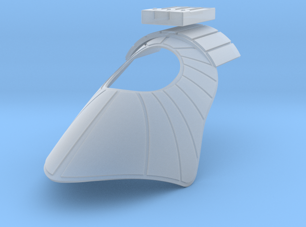 Alpha Class Pauldron in Smooth Fine Detail Plastic