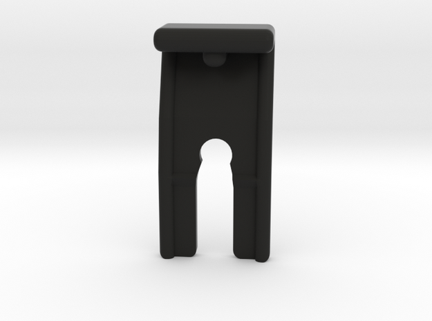 Under-dash Cover Clip in Black Natural Versatile Plastic