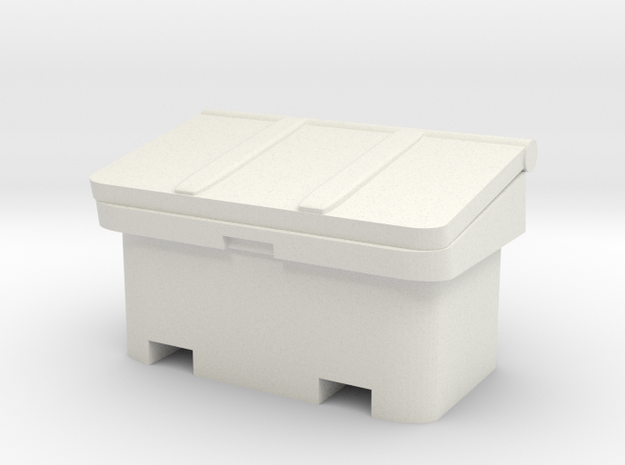 Large SOS Sand Bin 1/56 in White Natural Versatile Plastic