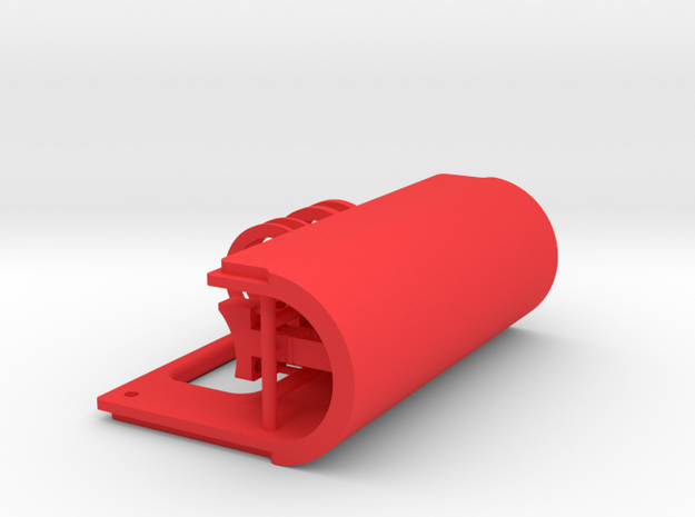 Lefty Door & Parts - Mechanical Bottom feeder in Red Processed Versatile Plastic