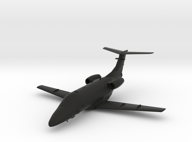 Embraer Phenom 100 in Black Natural Versatile Plastic: 1:82