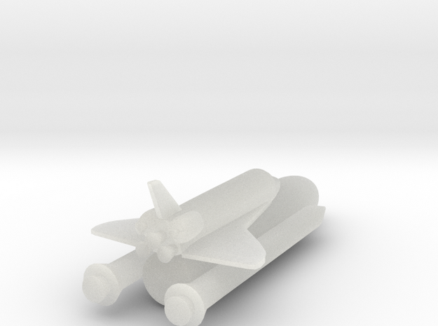1/1000 NASA Space Shuttle FUD in Tan Fine Detail Plastic