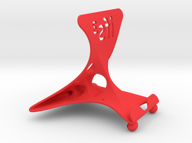 11101R5 ifs³ iPad & Tablet Stand in Red Processed Versatile Plastic