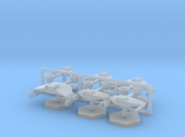 7000 Scale Klingon Fleet Builder Collection WEM in Tan Fine Detail Plastic