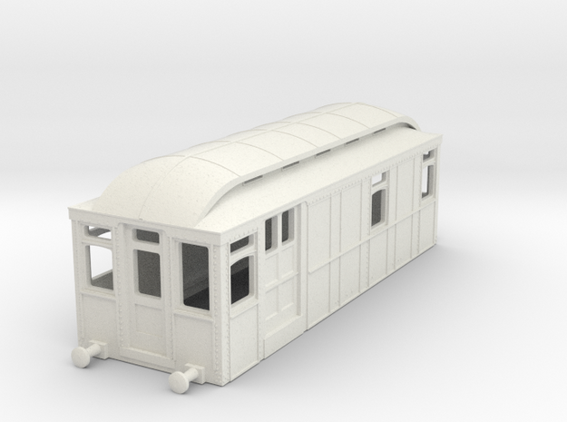 b100-district-railway-electric-loco in White Natural Versatile Plastic