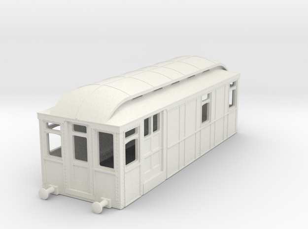 b76-district-railway-electric-loco in White Natural Versatile Plastic