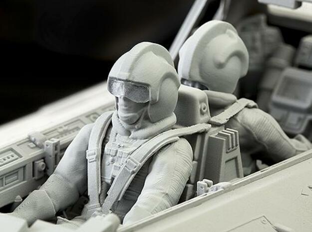 Pilot for AMT/ERTL/MPC Snowspeeder in Tan Fine Detail Plastic