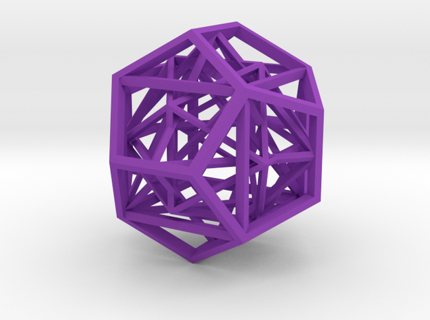 gmtrx lawal nested platonic solids in Purple Processed Versatile Plastic