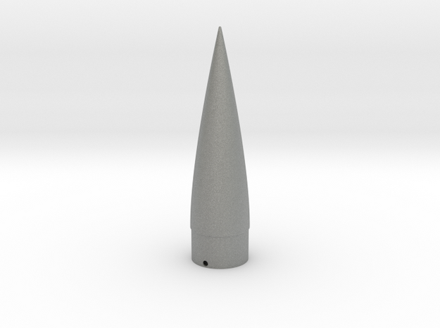 Bomarc Nose Cone PNC-55 ( Non-glider version only) in Gray PA12
