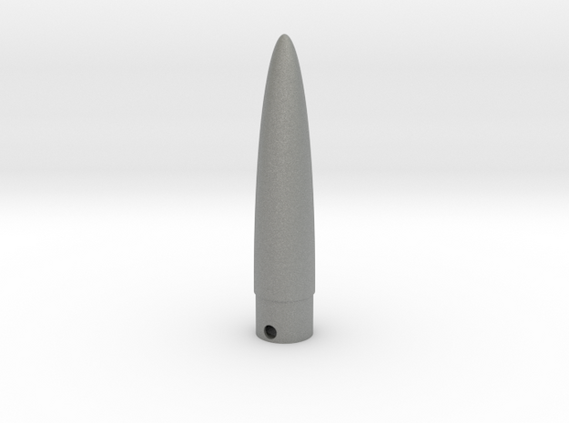 Classic estes-style nose cone BNC-5AW replacement in Gray PA12