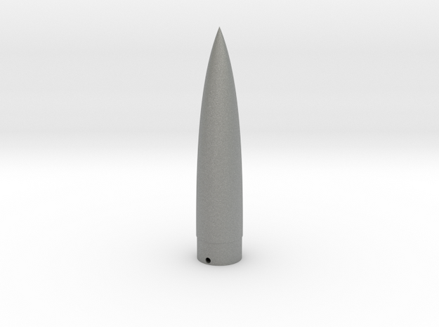 Classic estes-style nose cone BNC-50Y replacement in Gray PA12