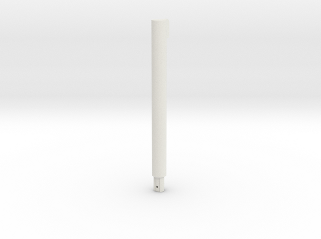 08.03.03.09 Plunger Rev2 in White Natural Versatile Plastic