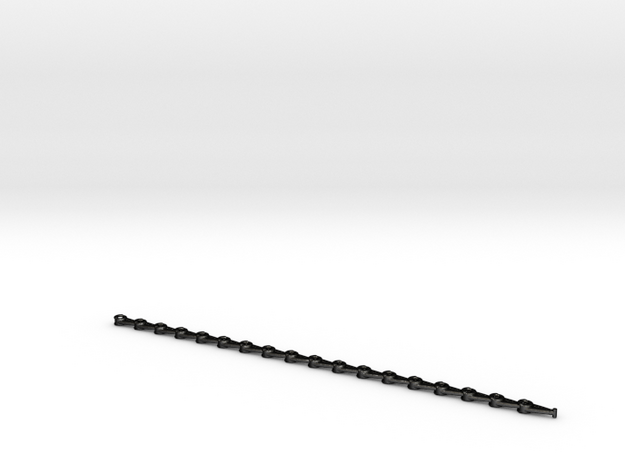 Bracelet Chain  in Matte Black Steel