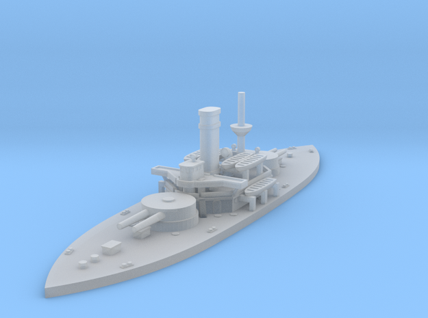 1/1250 USS Monterey (BM-6) in Tan Fine Detail Plastic
