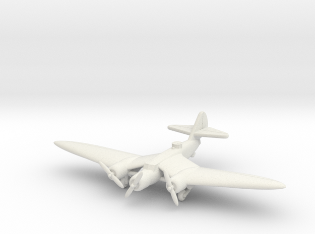 1/285 (6mm) Piaggio P.16 in White Natural Versatile Plastic