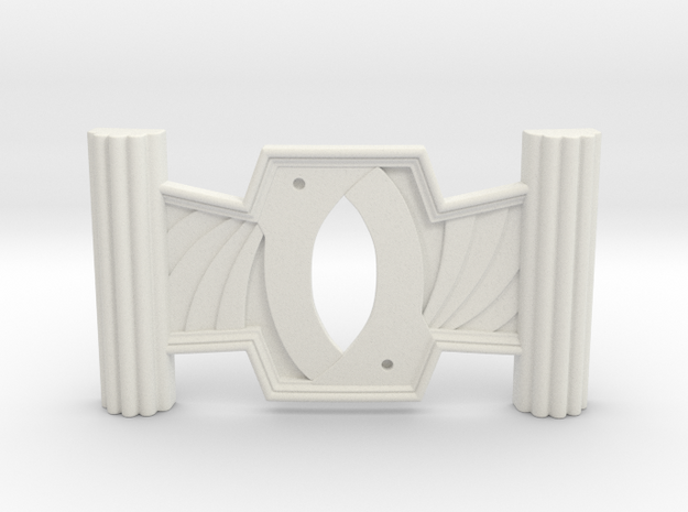 Birds of Prey CANARY Buckle ⛧ VIL ⛧ in White Natural Versatile Plastic