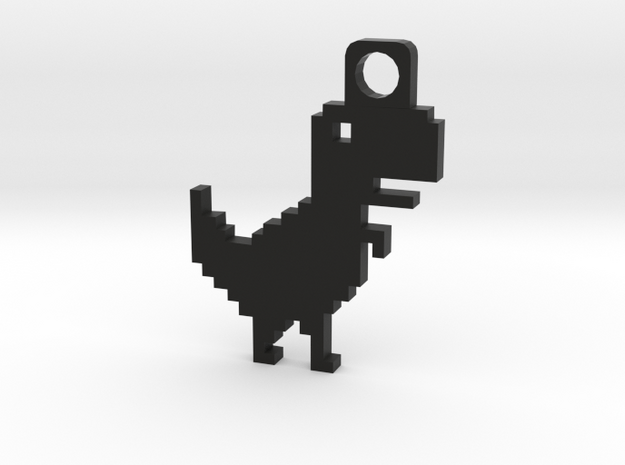 8bit Dino Keychain