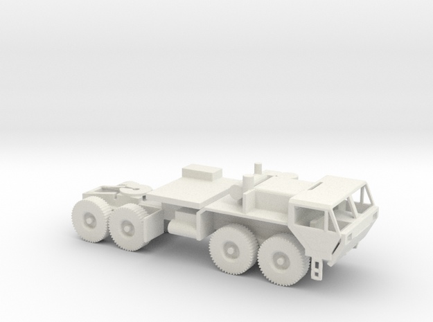 1/72 Scale HEMMT Tractor in White Natural Versatile Plastic