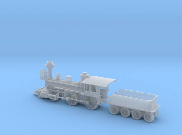 Grant 4-4-0 Locomotive - Nscale